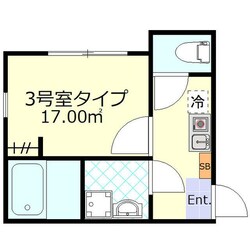 ディアマンテ北千住の物件間取画像